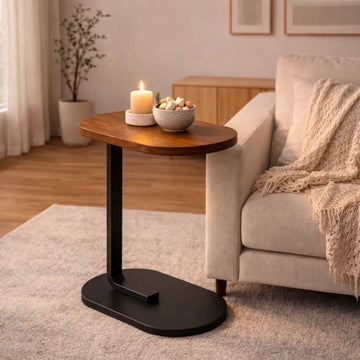 Mesa Lateral Moderna Madeira