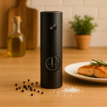 Moedor Elétrico Recarregável Inox