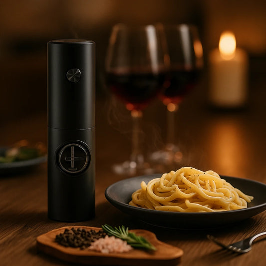 Moedor Elétrico Recarregável Inox